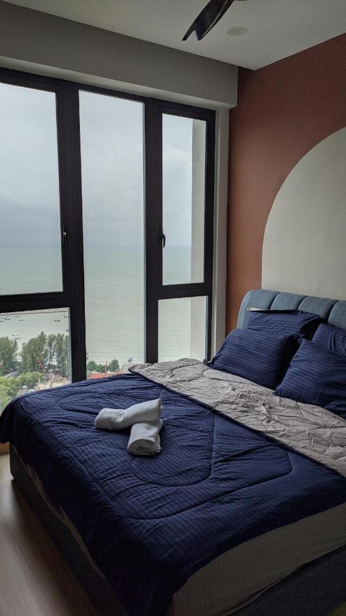 Jazz 313 Cosy 2-Bedroom Suite With Pool & Seaview Bagan Jermal Bagian luar foto